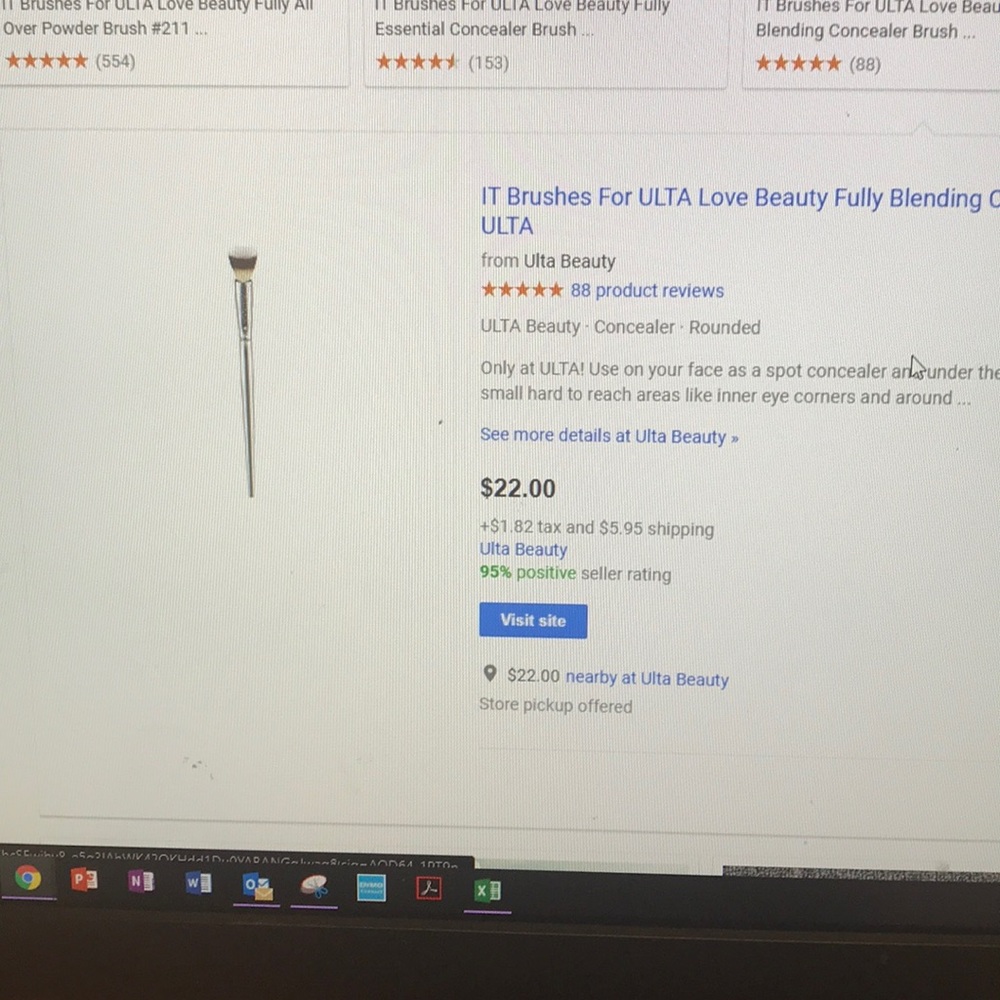 It cosmetics concealer brush  LISTING NOT AVAILABL - Picture 2 of 2